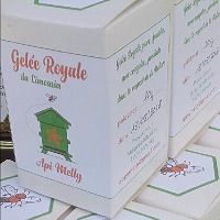 Pots de gelée royale